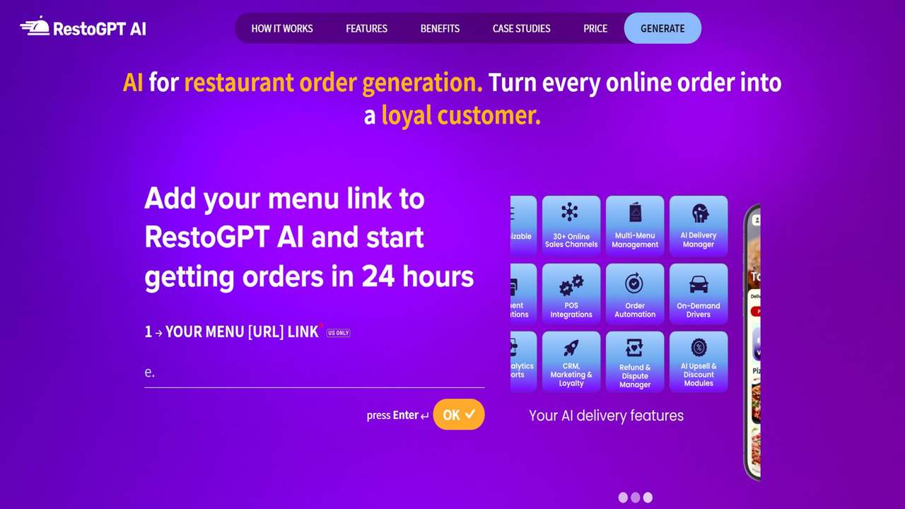 RestoGPT 截图