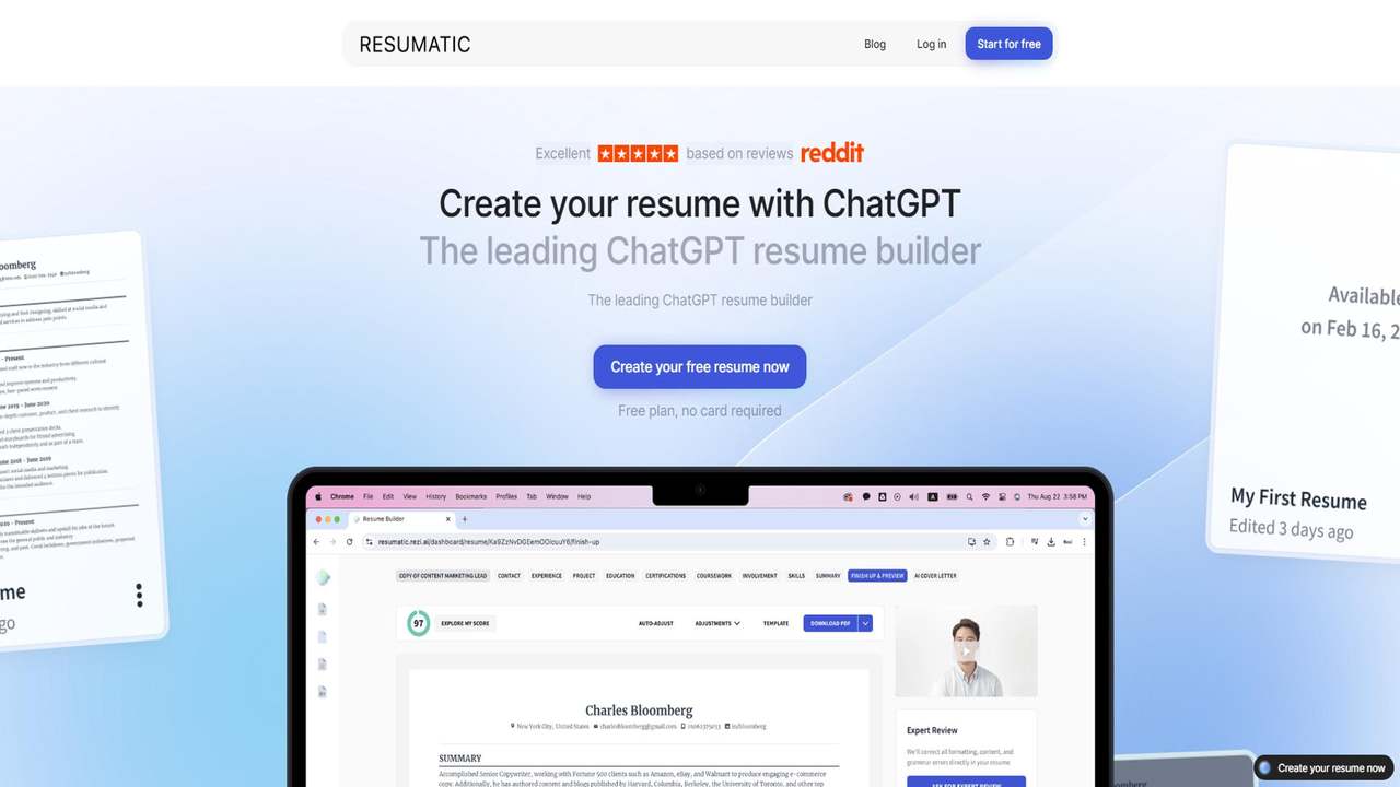 Resumatic 截图