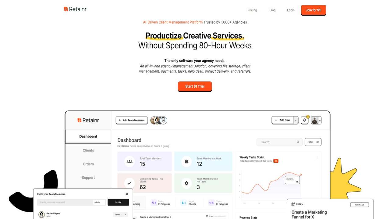 Retainr.io 截图