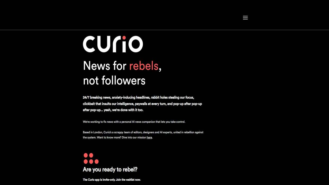 Curio AI 截图
