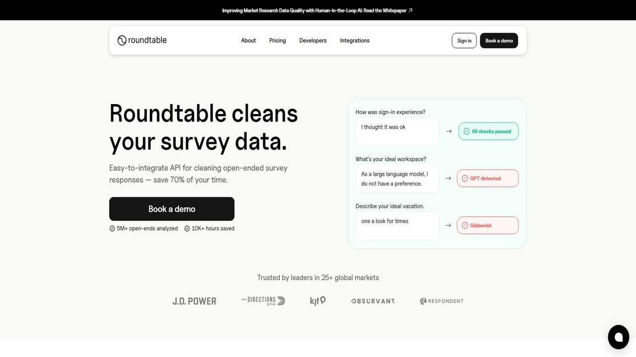 Roundtable 截图