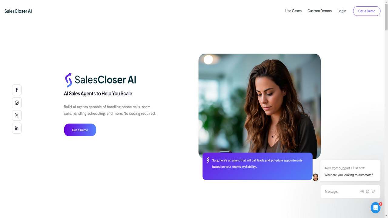 Sales Closer AI 截图