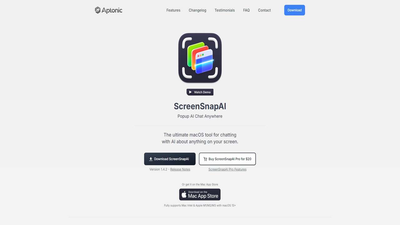 ScreenSnapAI 截图