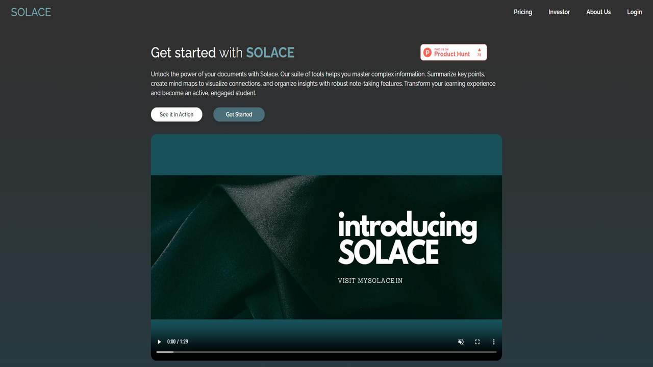 Solace 截图