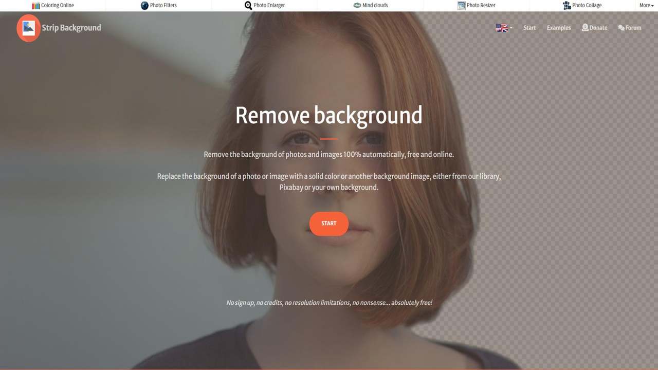 Strip Background 截图