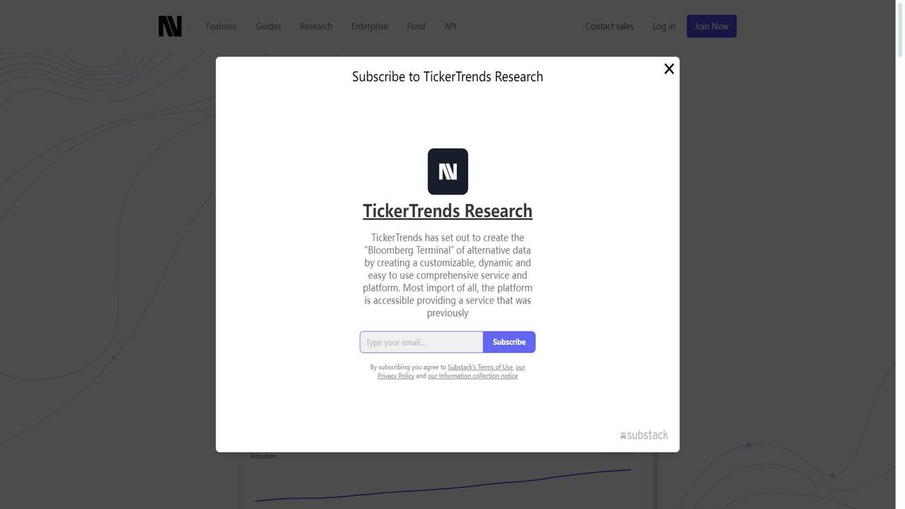 TickerTrends 截图