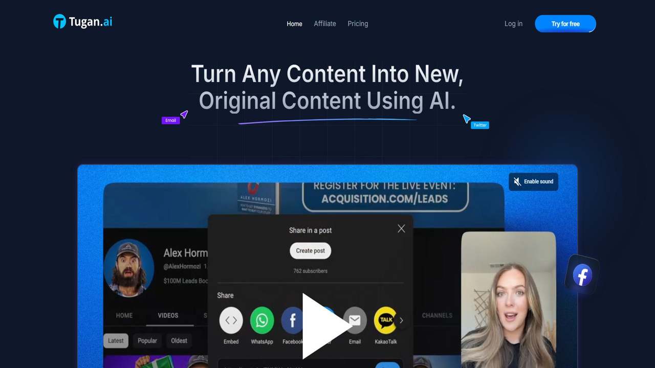 Tugan.ai 截图