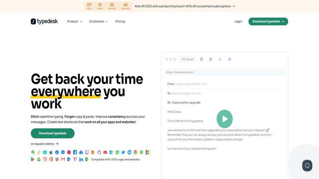 typedesk