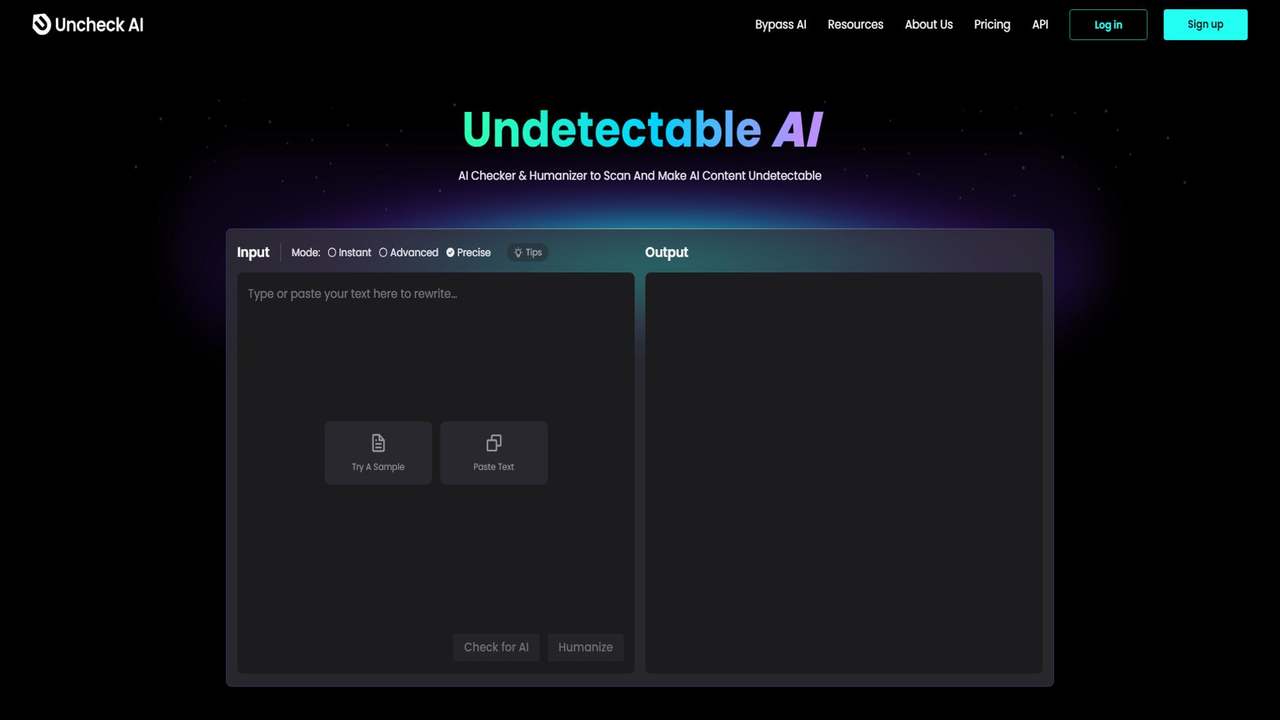Uncheck.ai 截图
