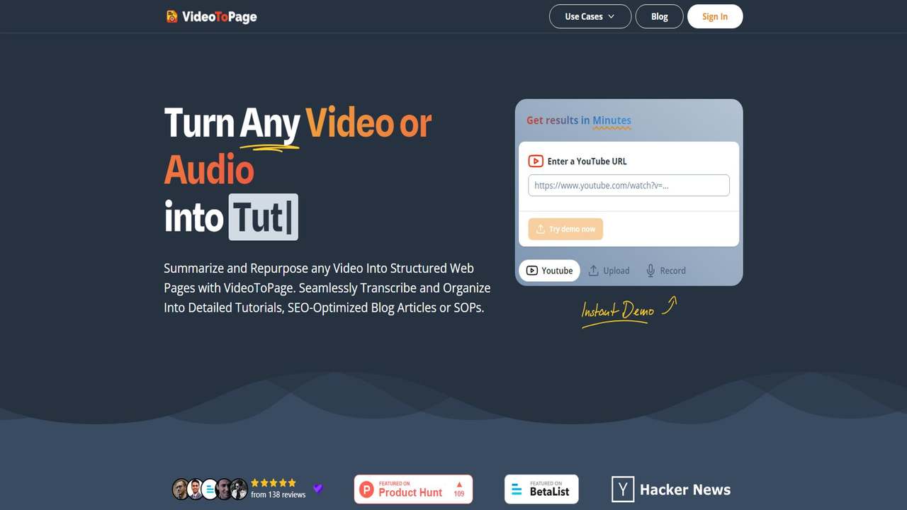 VideoToPage 截图