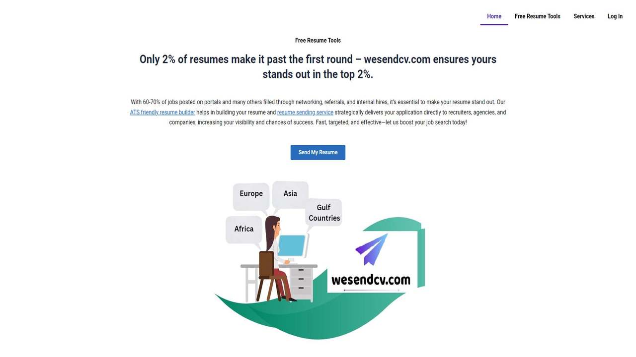 wesendcv 截图