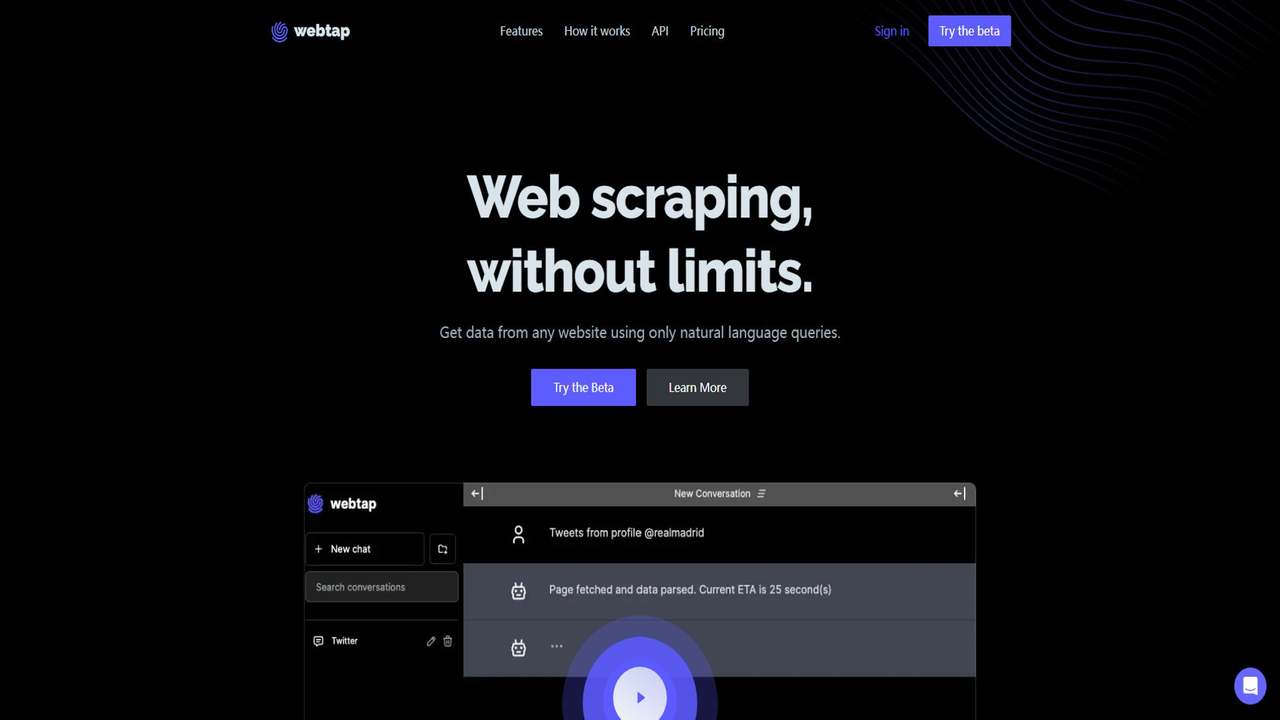 Webtap 截图