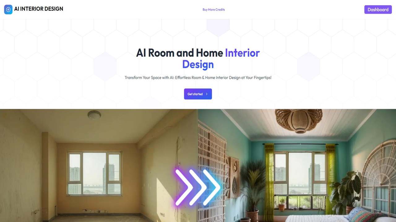 AI 房间与家居室内设计 截图