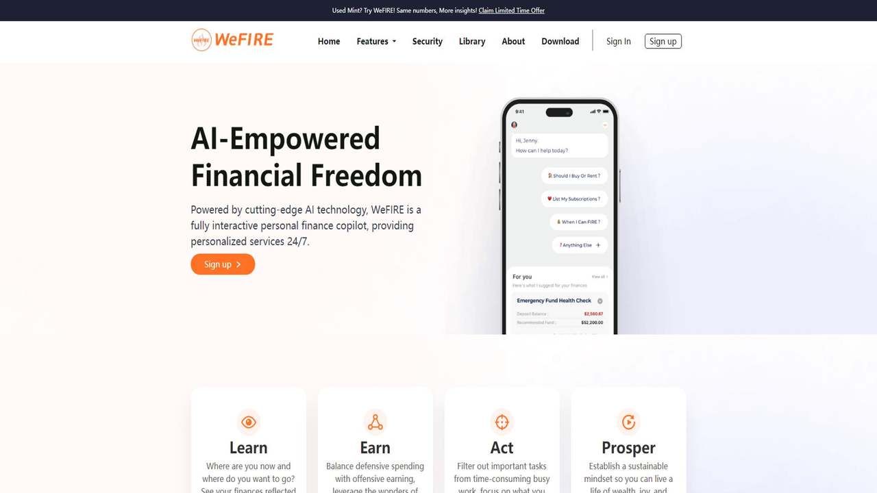 WeFIRE 截图