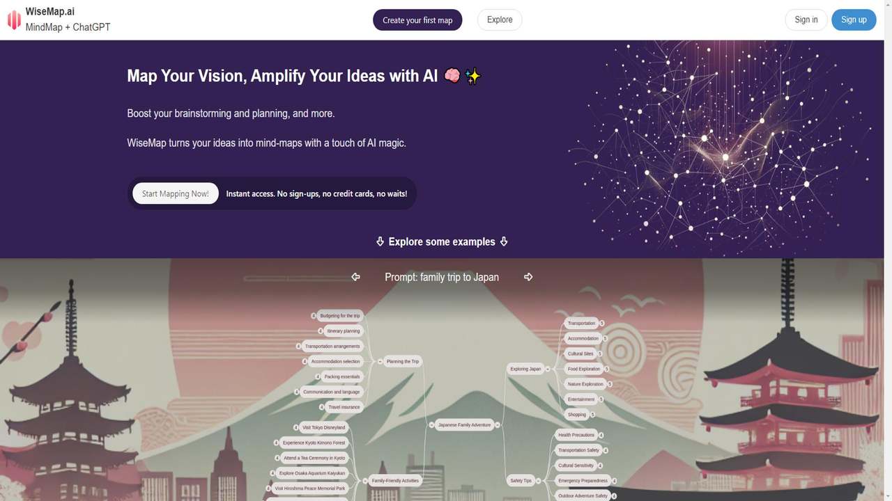 WiseMap.ai 截图