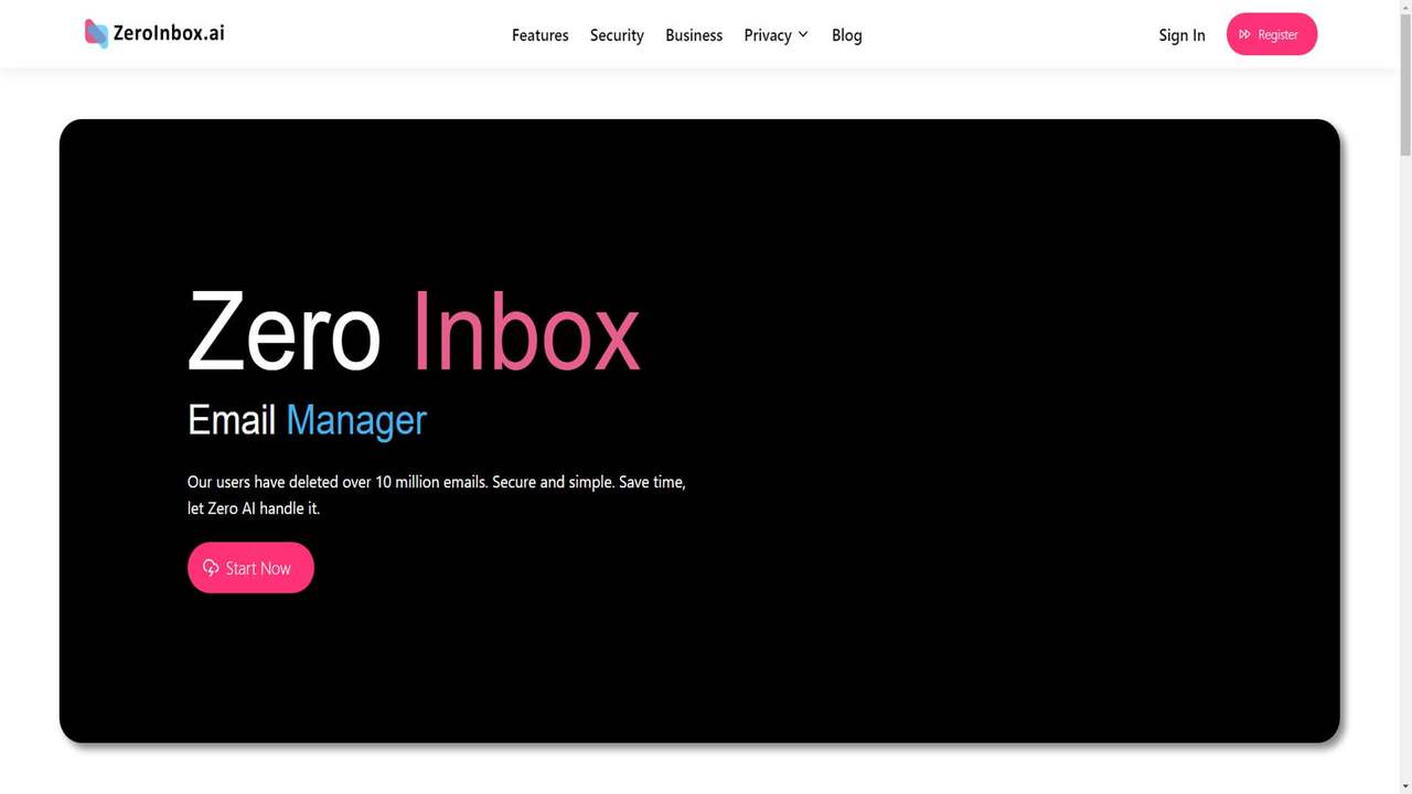 ZeroInbox 截图