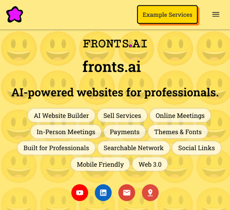 frnts.ai 截图