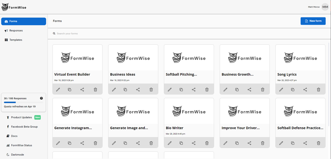 FormWise 截图