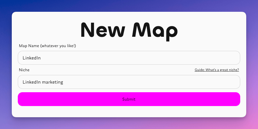 Topical Map AI 截图