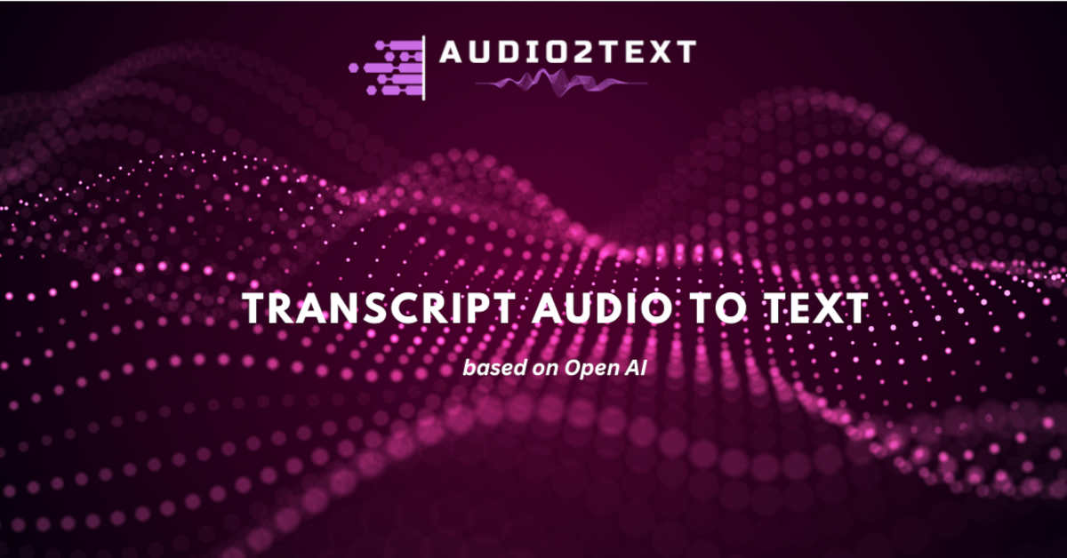 Audio2Text 截图
