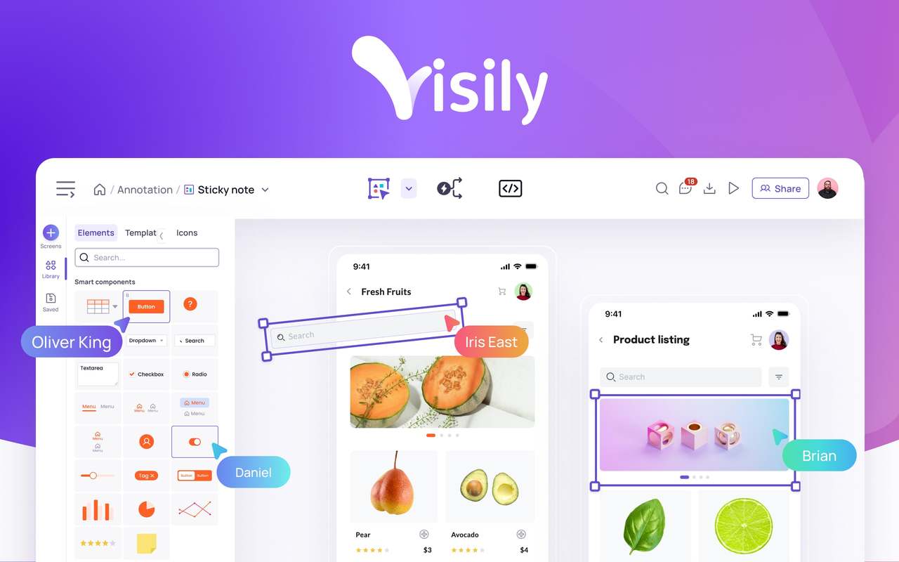 visily 截图
