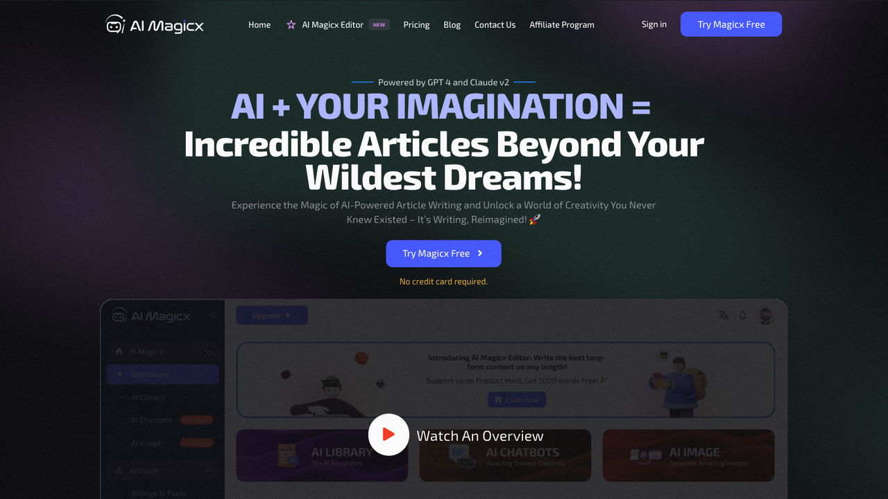 AI Magicx 截图