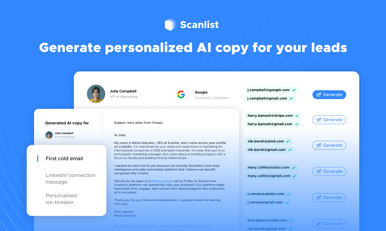 Scanlist AI 截图