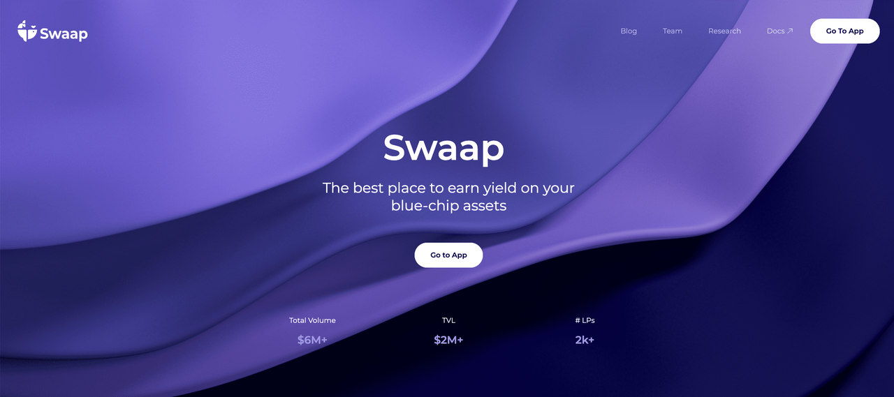 Swaap Finance 截图