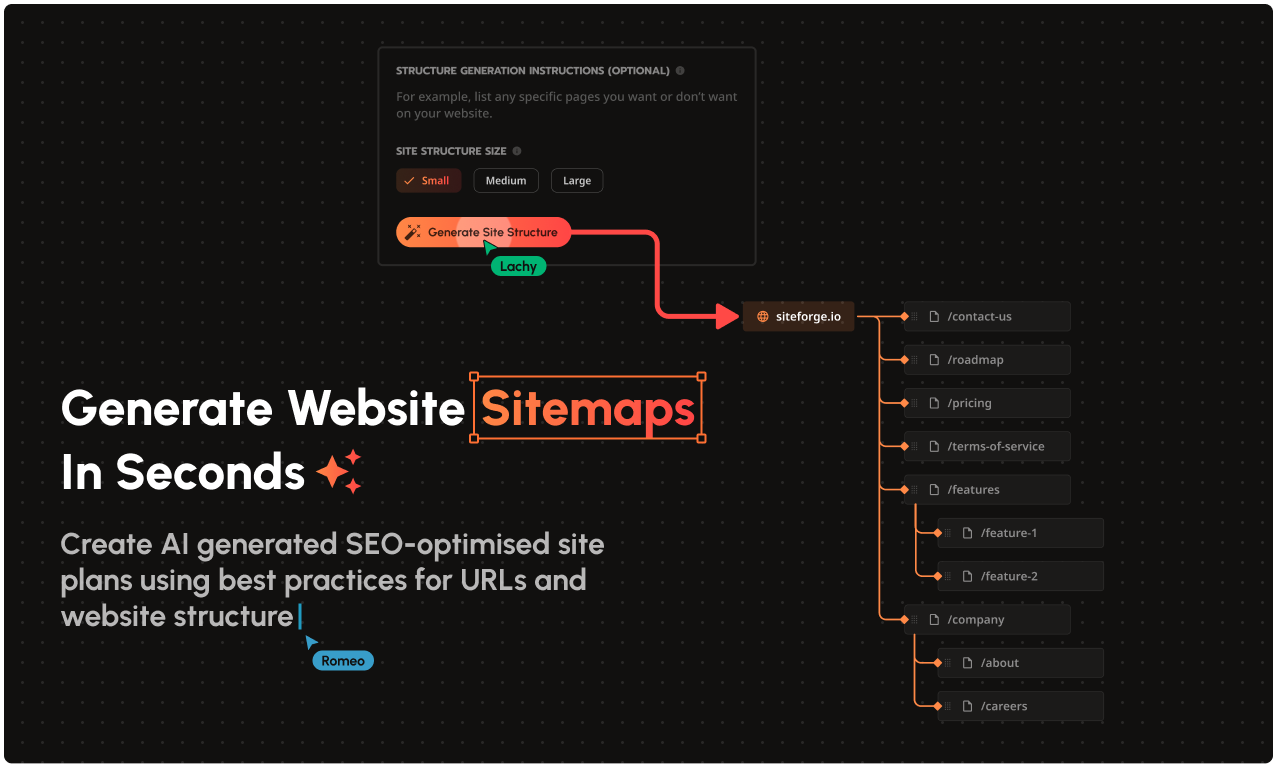 SiteForge 截图