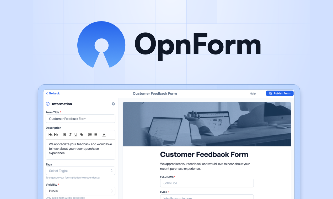 OpnForm 截图