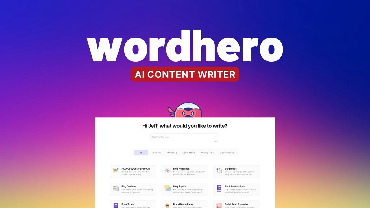 WordHero 截图