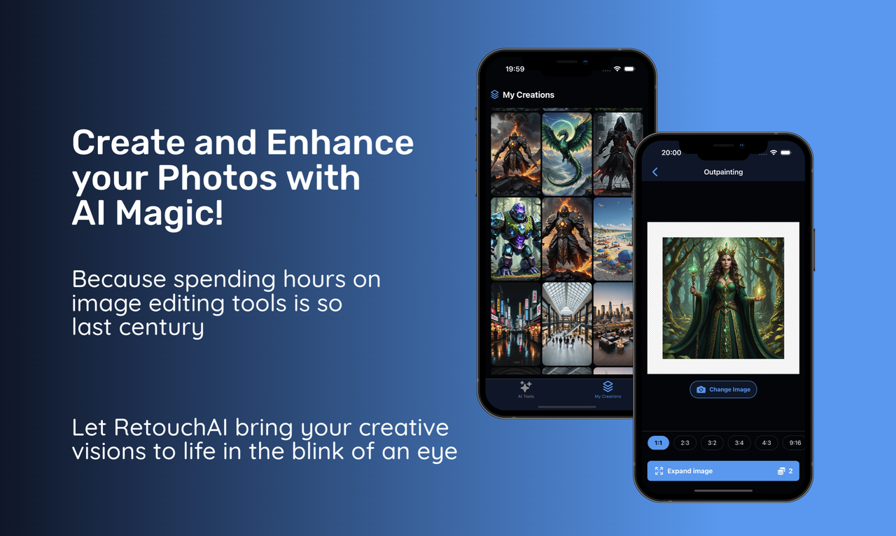RetouchAI 截图