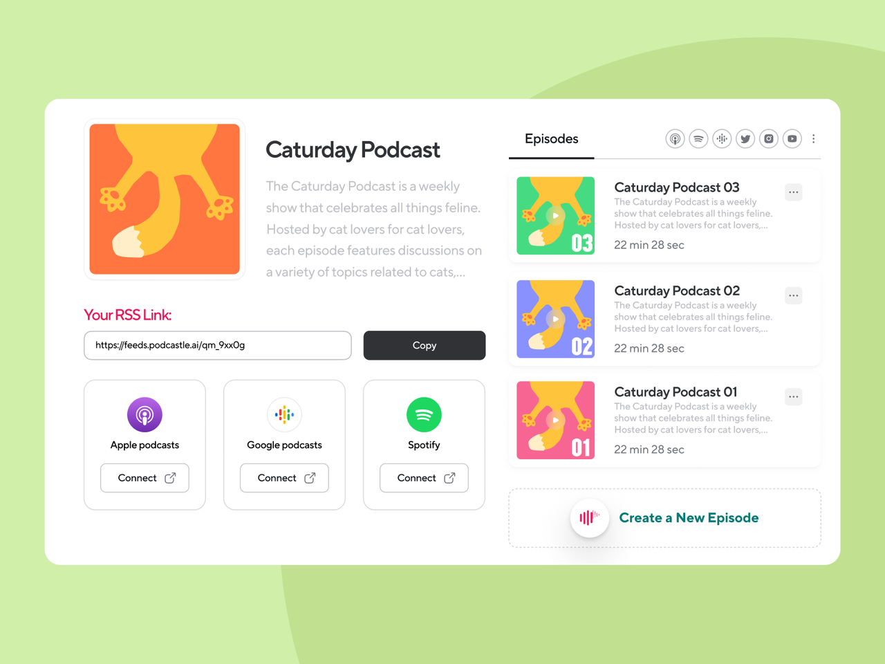Podcastle 截图