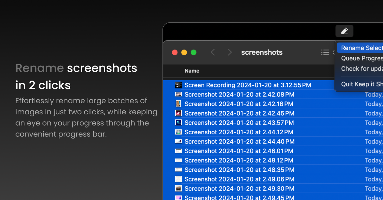 Keep It Shot 截图
