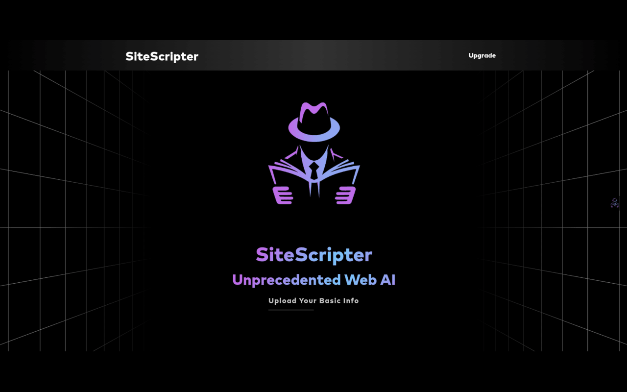 SiteScripter AI 截图