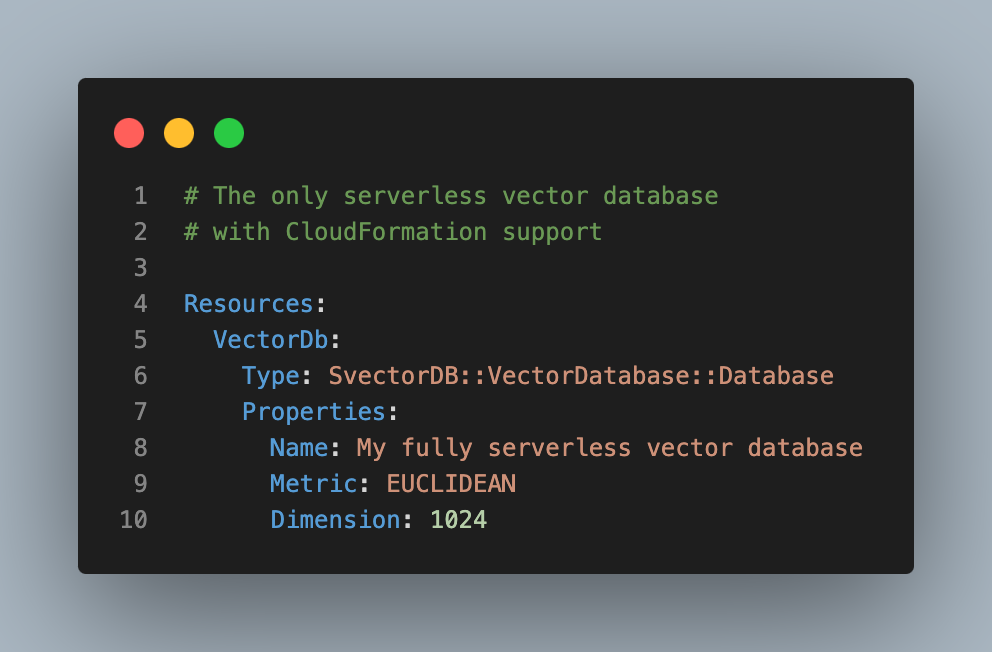 SvectorDB 截图