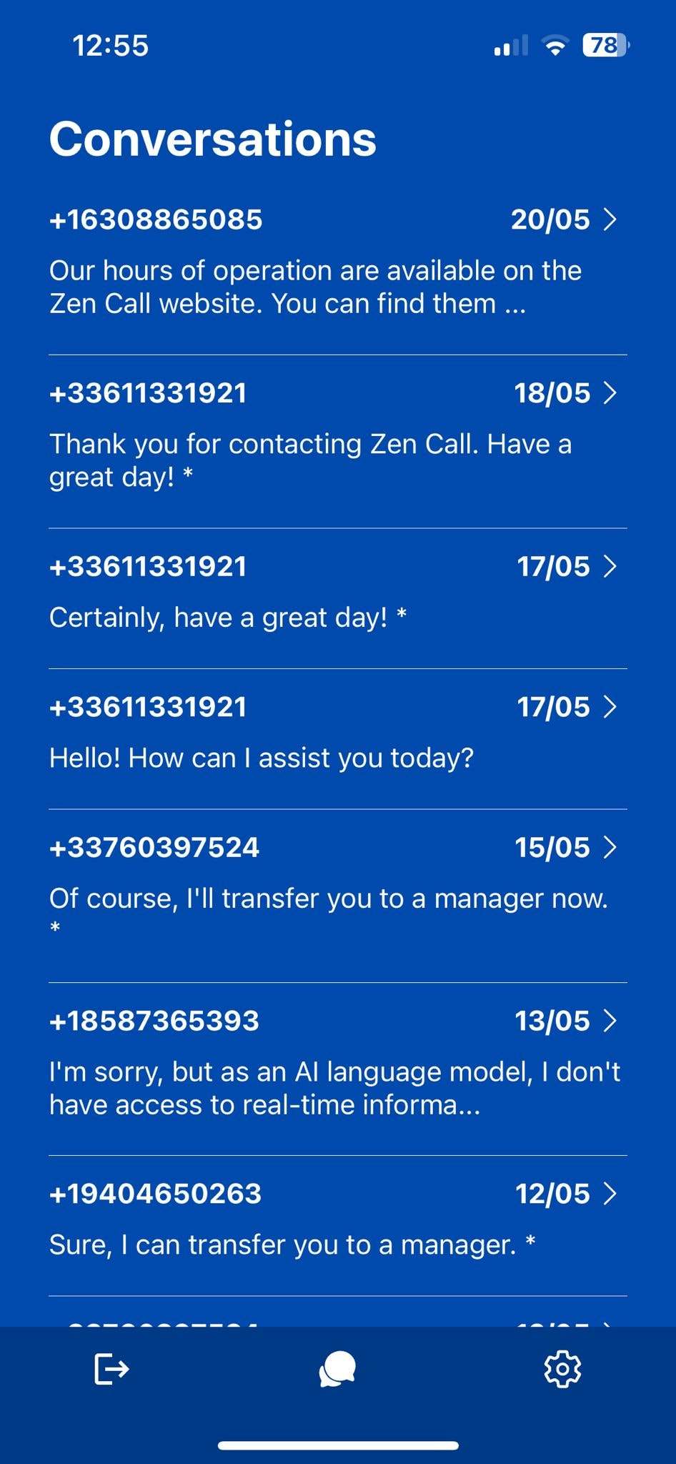 ZenCall 截图