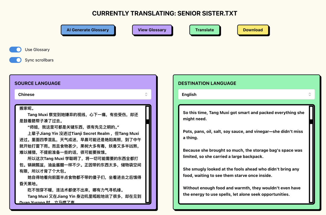Webnovels AI 截图