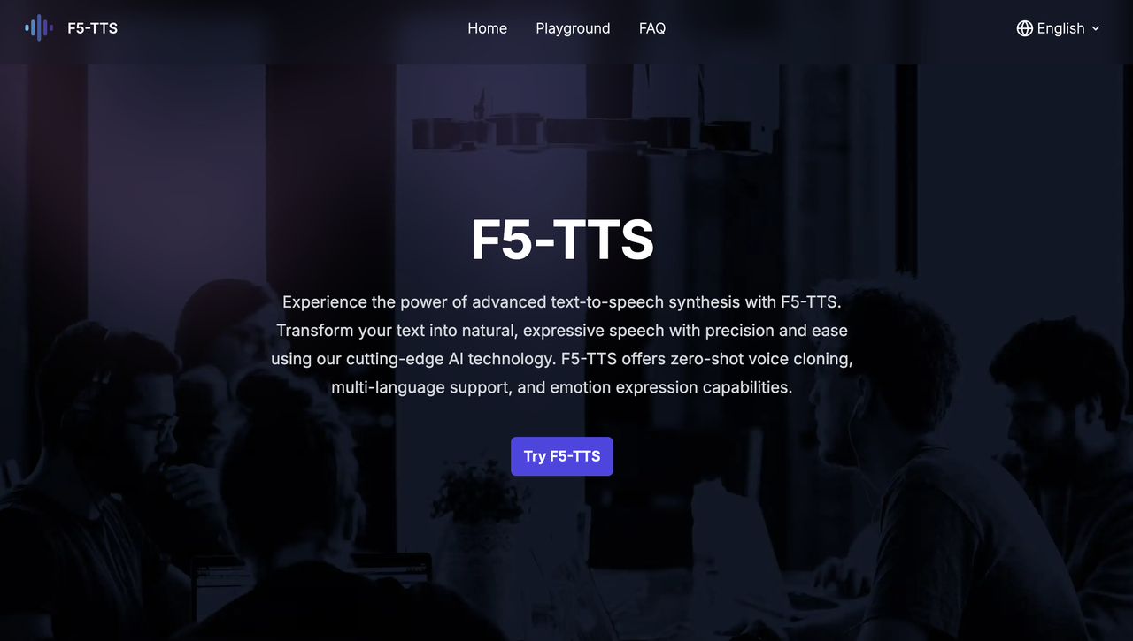 F5-TTS 截图