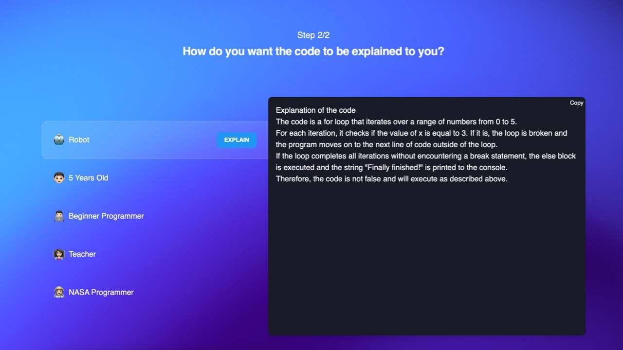 AI Code Mentor 截图