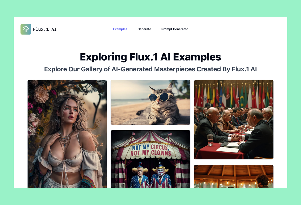 Flux.1 AI 截图