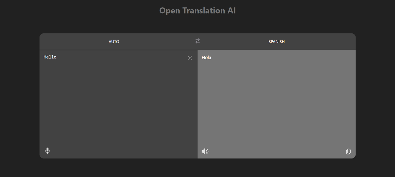 OpenTranslationAI 截图