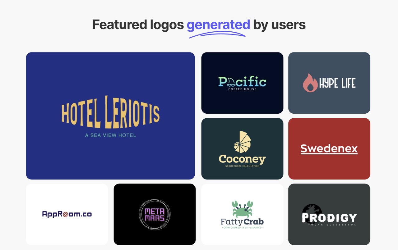 Logomakerr.AI 截图