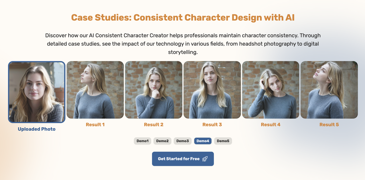 Consistent Character 截图