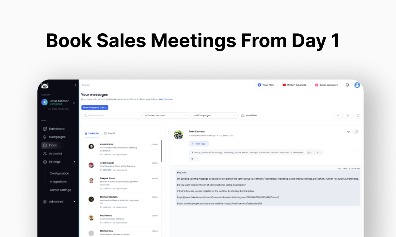 SalesRobot 截图