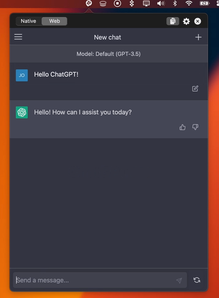 MacGPT 截图