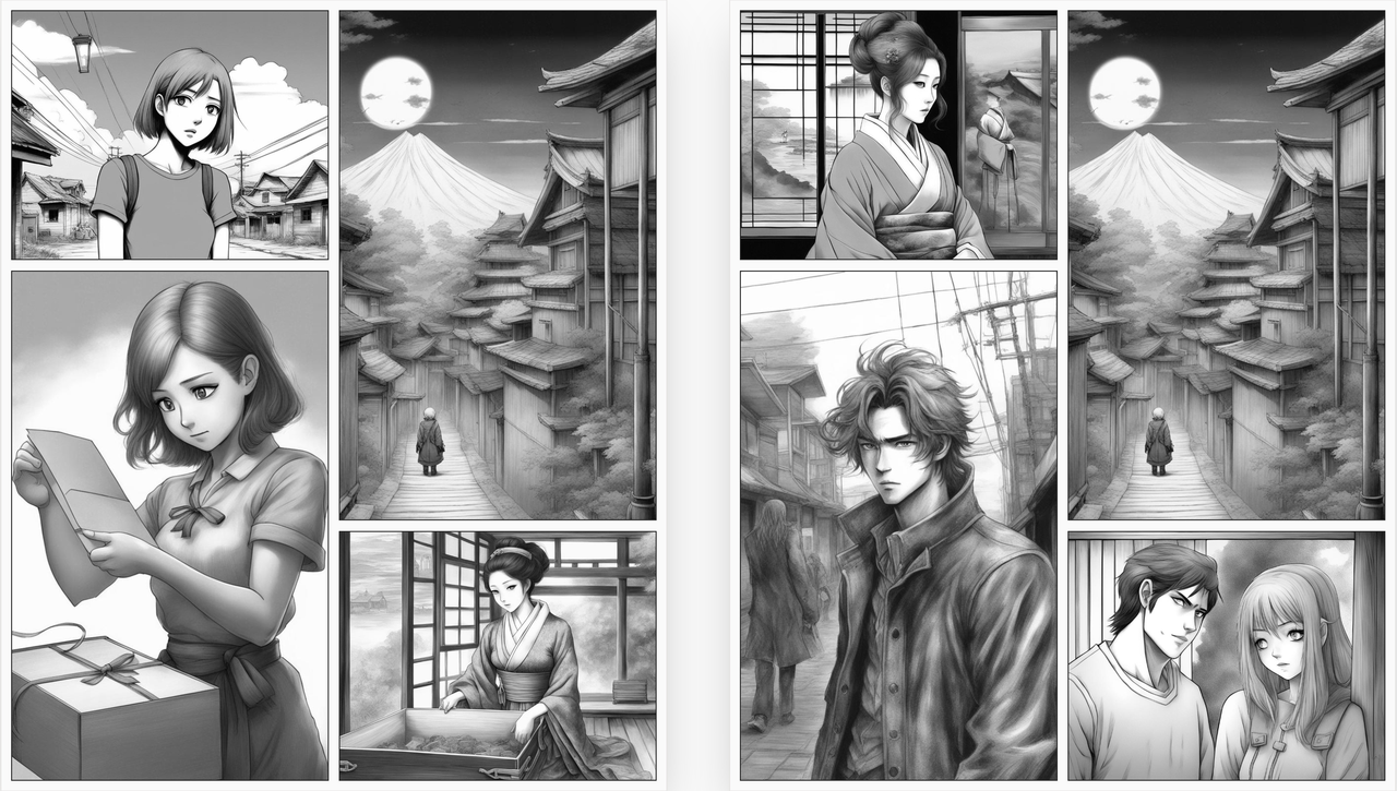AI Comic Generator 截图