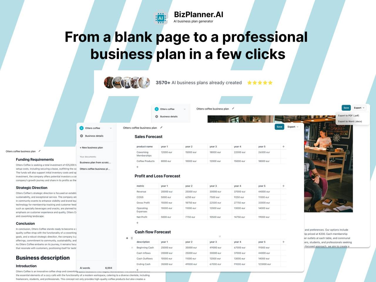 BizPlanner.AI 截图