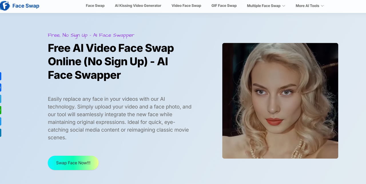 VideoFaceSwap 截图