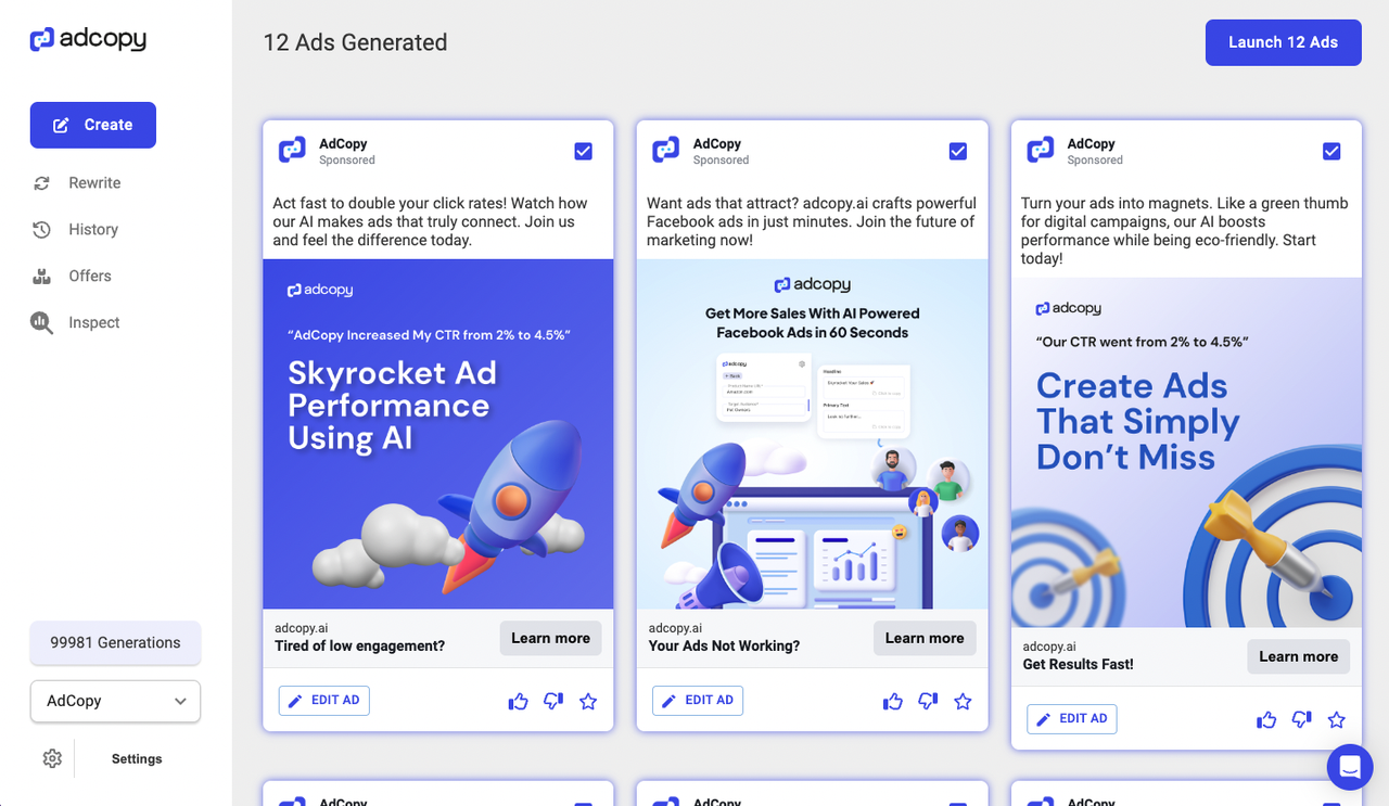 AdCopy.ai 截图
